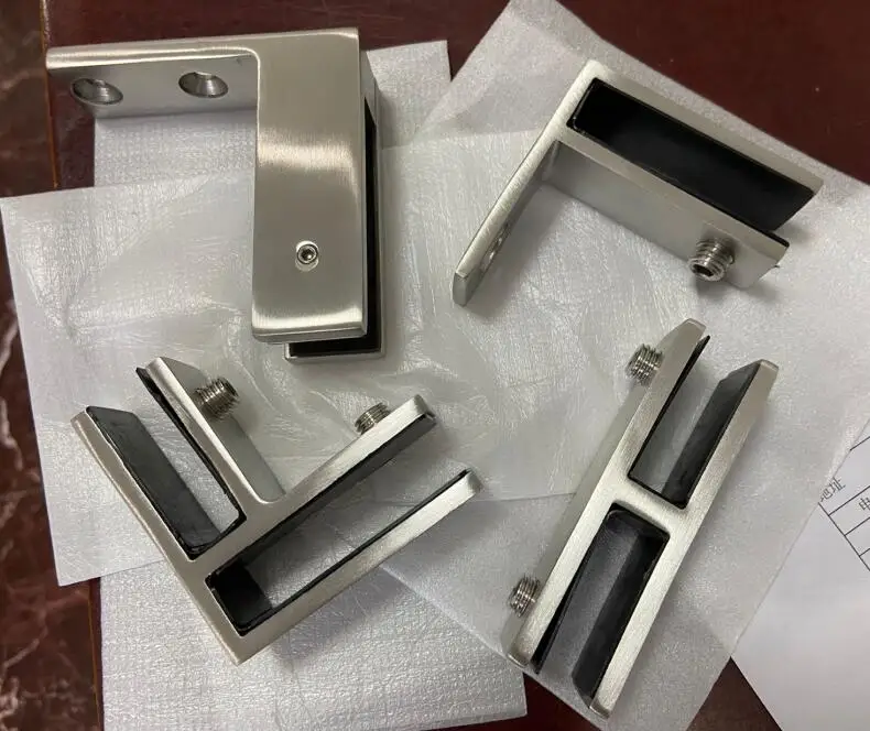 New Design Stainless Steel 304/316 Glass Clamp H Shape Glass Clip