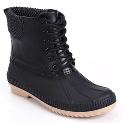 Hot sale Outdoor Lace-up Booties Ankle Women Snow Boots For Ladies