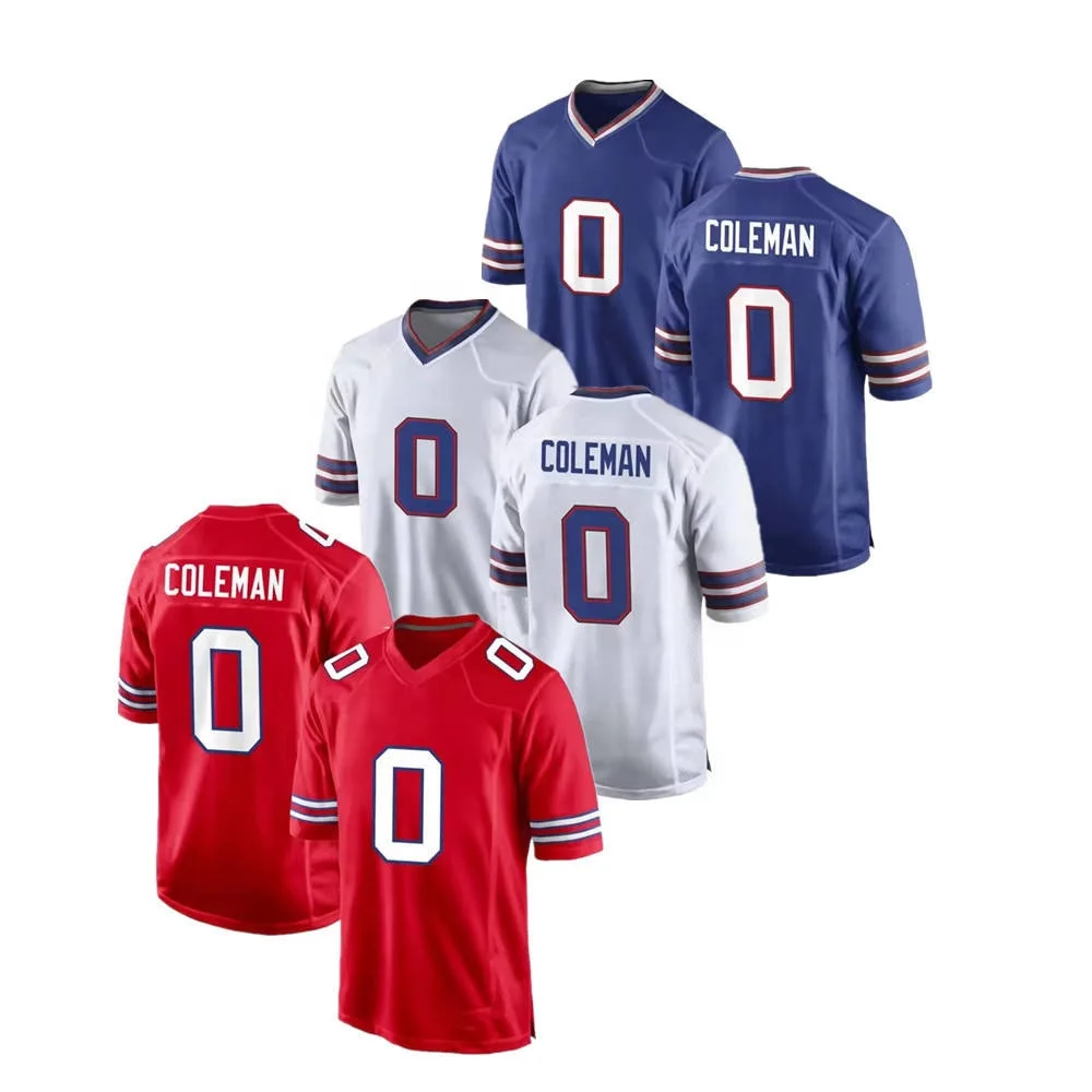 2024 Новый BUF 17 Josh Allen 14 Stefon Diggs 40 Von Miller 0 Keon Coleman высококачественный Американский сшитый футбольный трикотаж