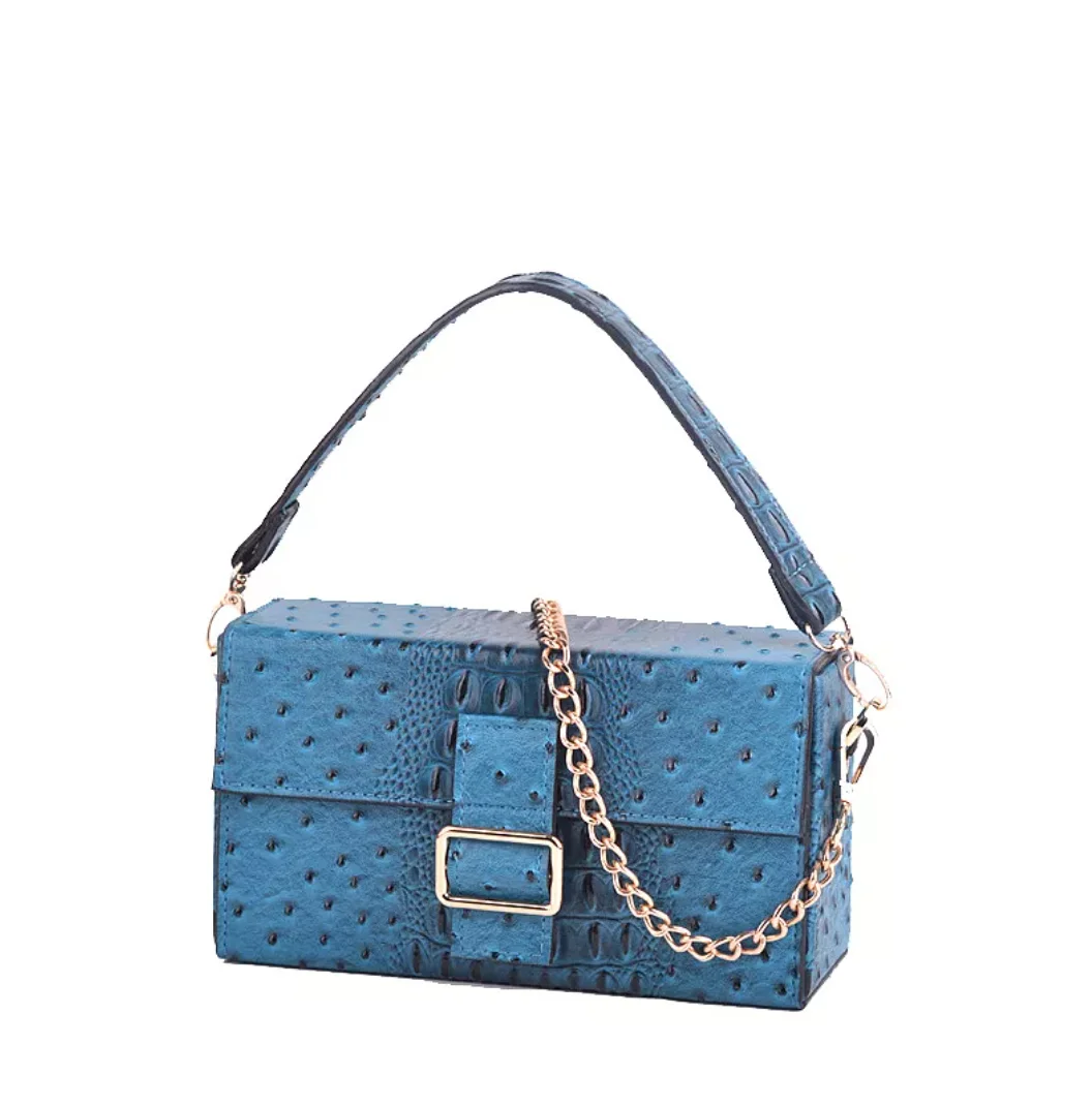 Ladies Cross Body Messenger Bag Women Shoulder Bags Tote Satchel metal fashion bamboo gold Handbag handle Clutch rain cover