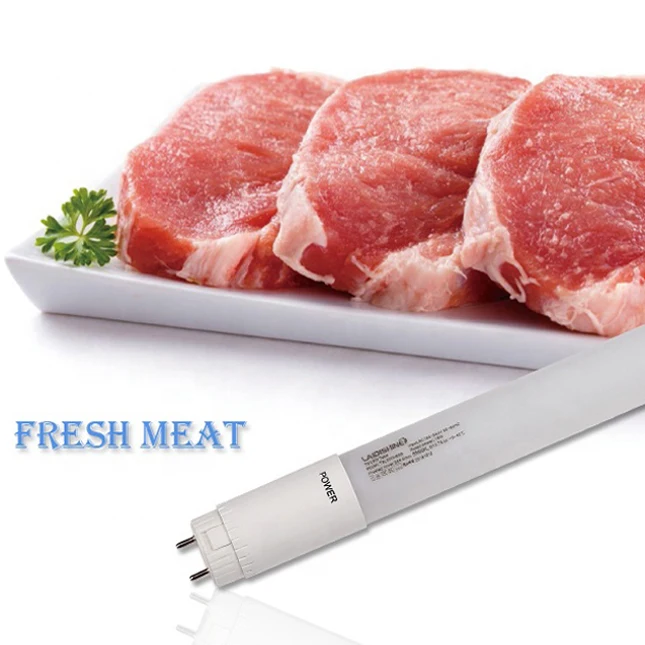 
IP20 Waterproof Supermarket Food Freezer Fresh Meat lighting Refrigerated Led Tube Light 