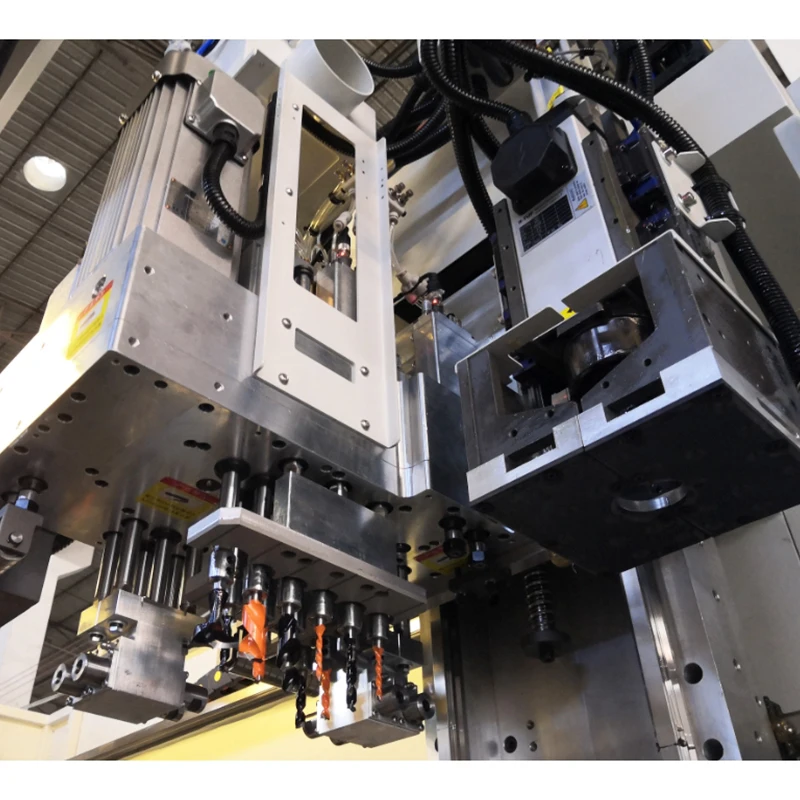 R-TUP CNC 6 Six Sides Boring Machine Wood Furniture Automatic Drilling Line