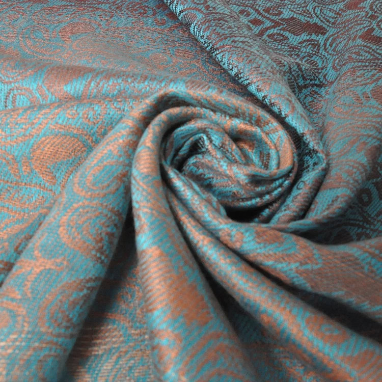 Custom digital printing comfortable woman paisley pashmina scarf