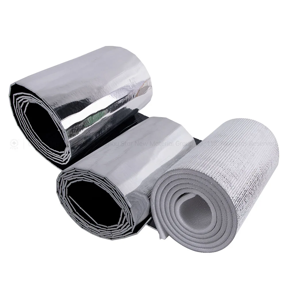 XPE Double Aluminium Closed Cell PE Foam Insulation With Foil 5mm 8mm 10mm 20mm