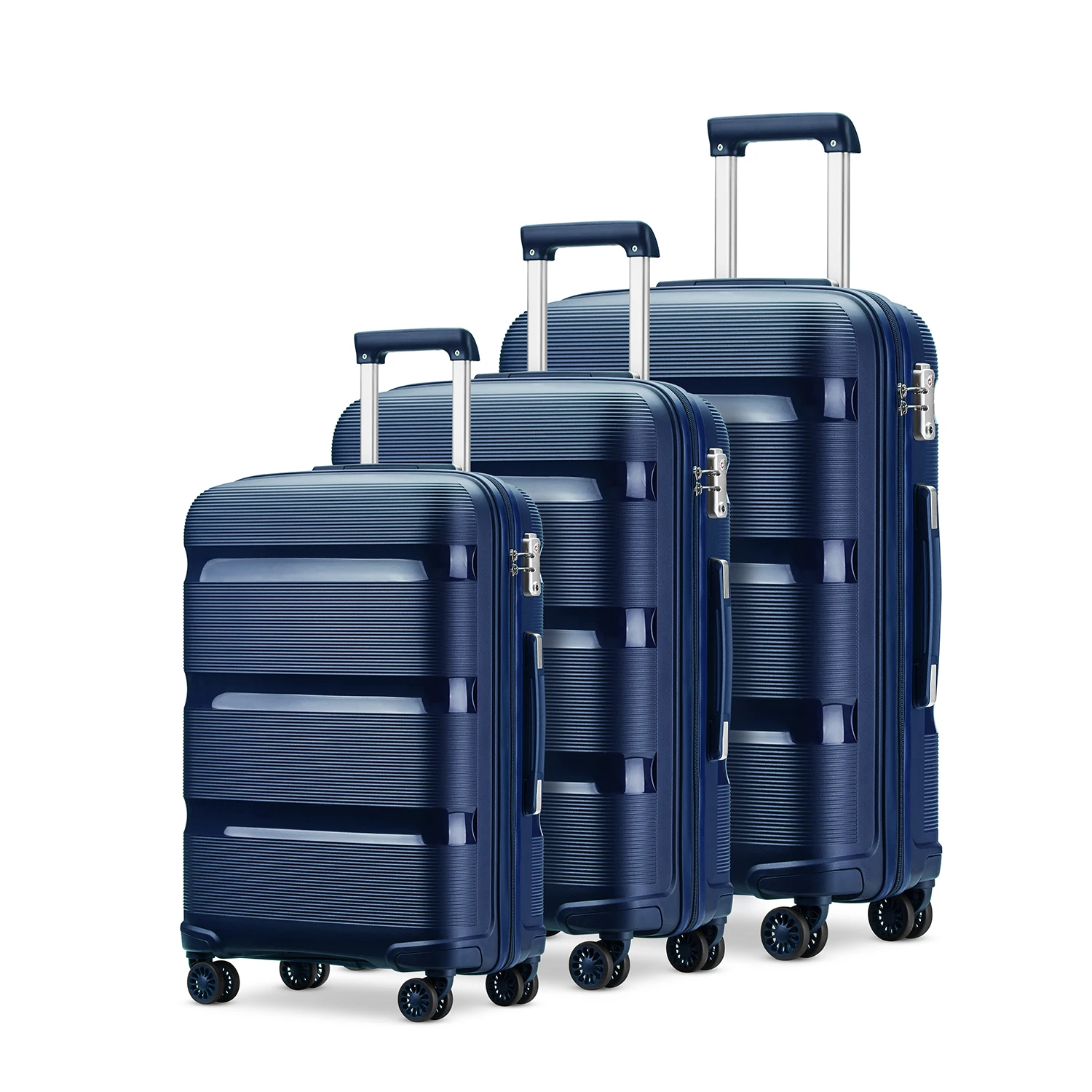 PP trolley sets Luggage set/travel luggage/Suitcase/trolley bag