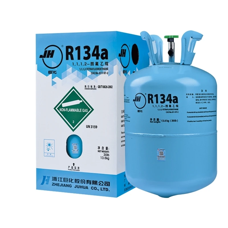 High Quality China Supplier Colorless Automotive AC R134A Refrigerant Gas