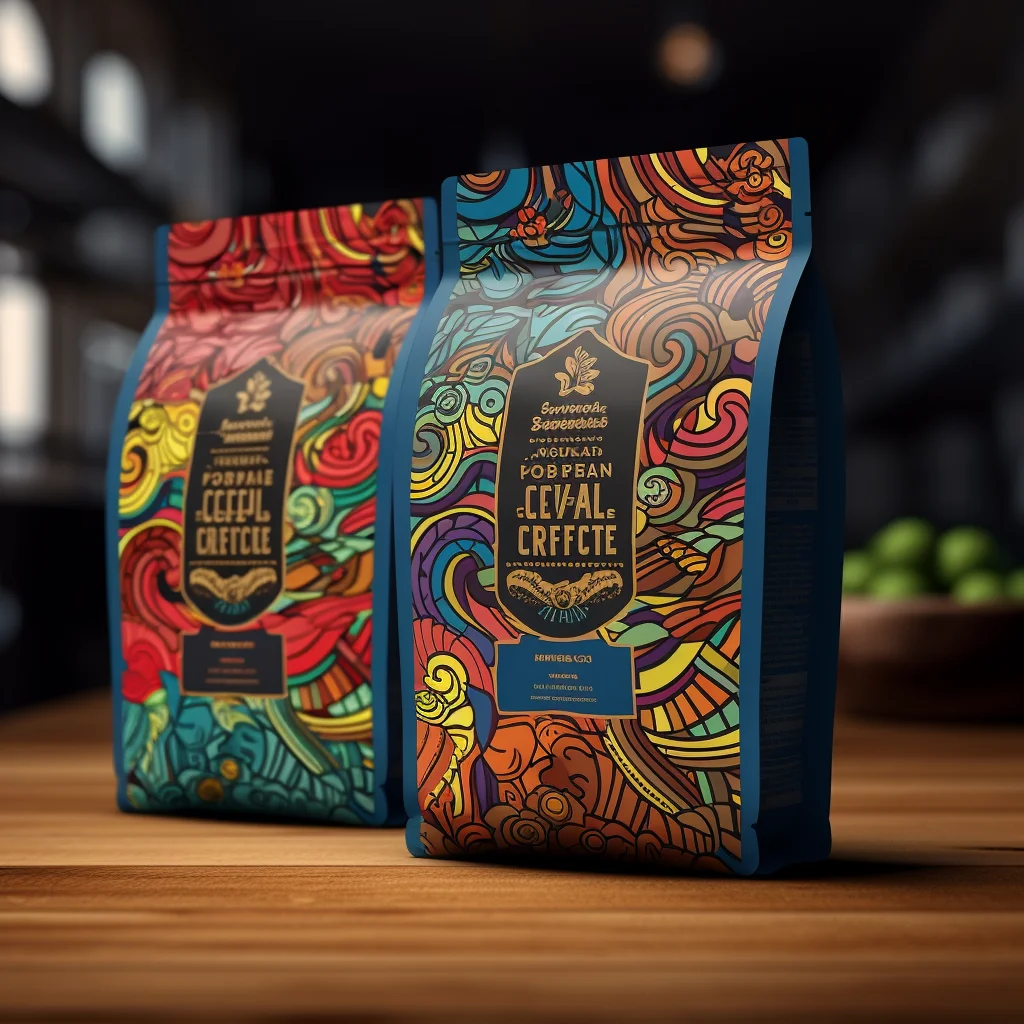 1Lb 1Kg 5Kg 16Oz Custom Different Size Wholesale Roasted Coffee Bags Supplier Stand Up Flat Bottom Coffee Bags For Coffee Bean