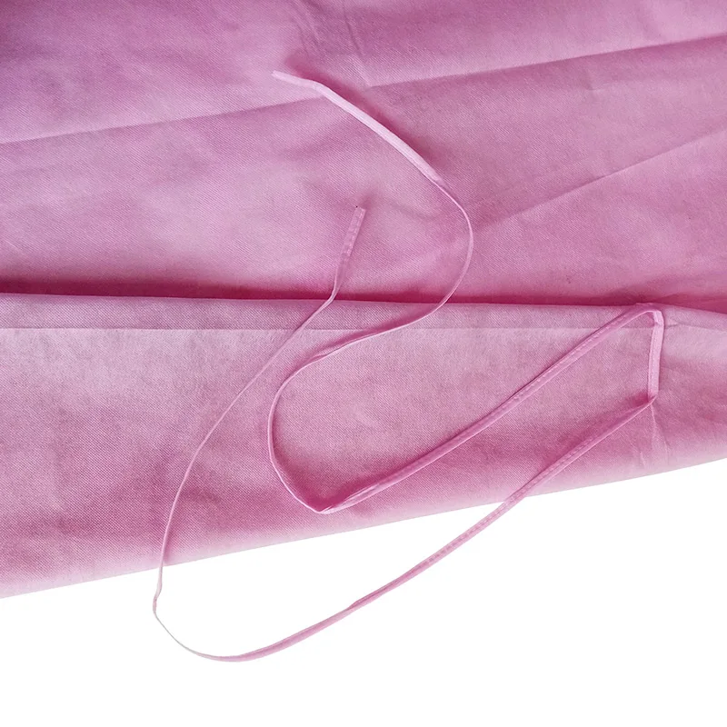 Standard Surgical Gowns Medic Disposable PP PE Non Woven Isolations Gown For Doctor