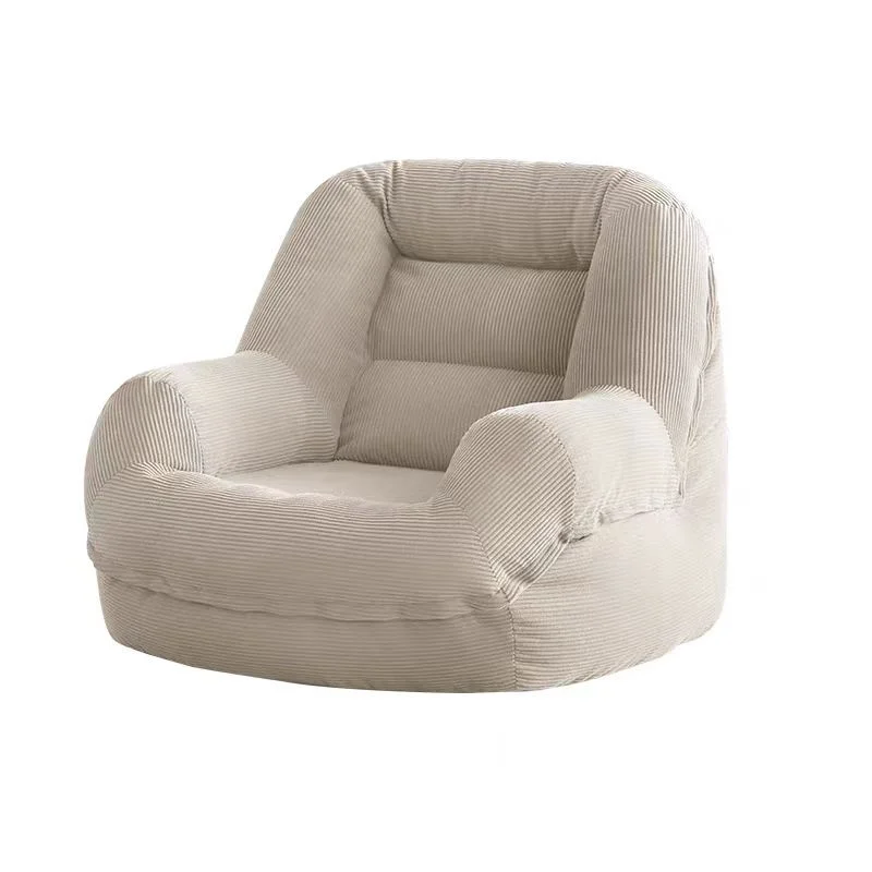 Factory custom made inflatable chair sofa relax flocking chair for adult portable lounge deck chair and ottoman furniture