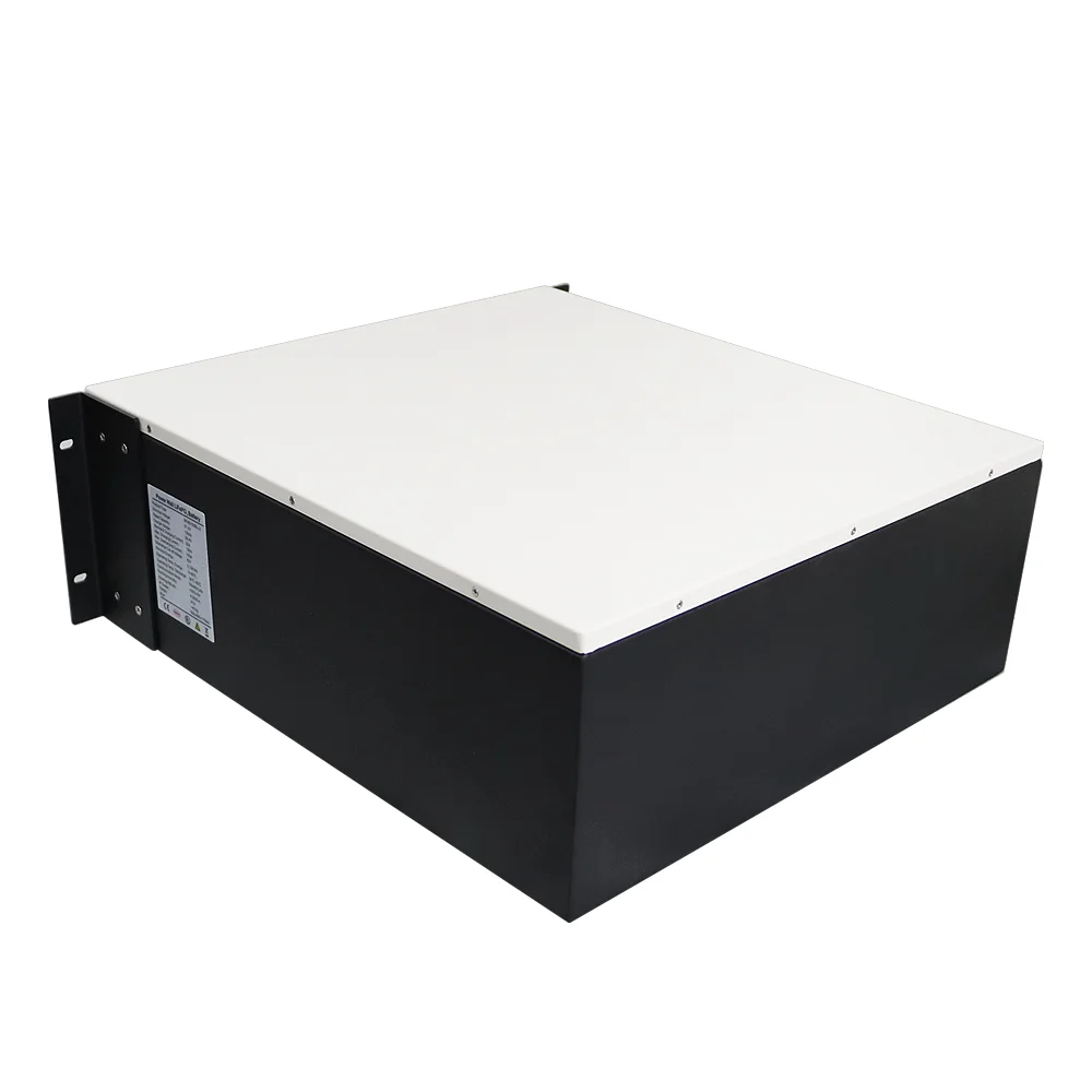 Telecom Ion Iron Phosphate 100Ah Off Grid Solar Power System Rack Mounted Lithium Battery