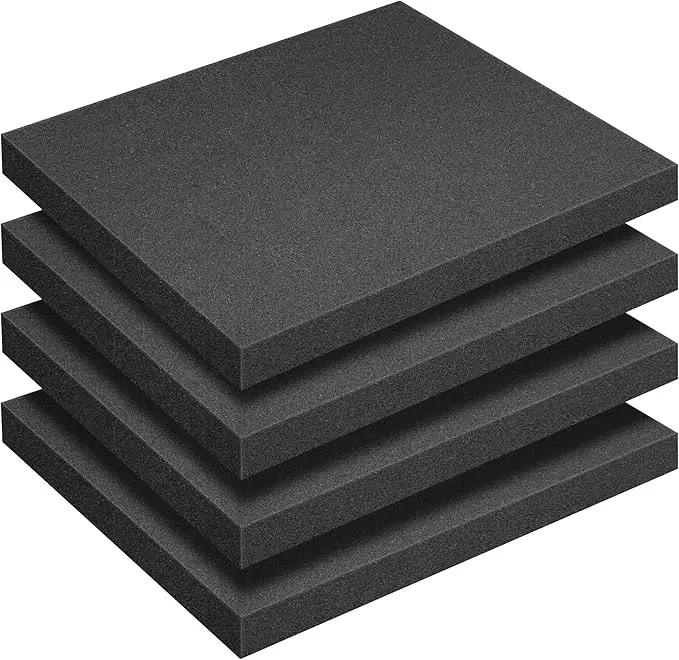 ESD Antistatic EVA Foam Sheet Conductive Anti-static Packing Foam Anti-shock Insert Cutting Foam