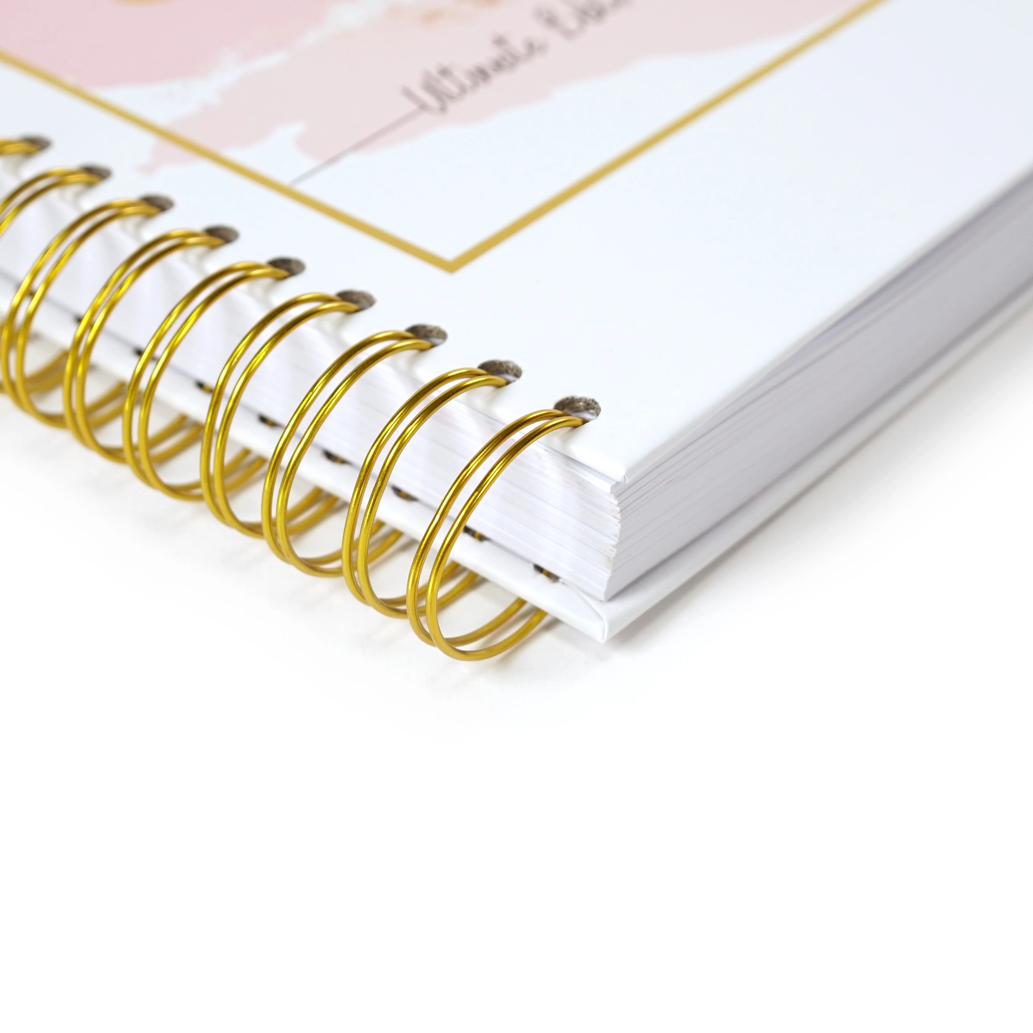 A5 Women Wholesale Self Care Daily Custom Printing Planner Bible Study Planner Notepad Prayer Journal Book Notebook With Box Set