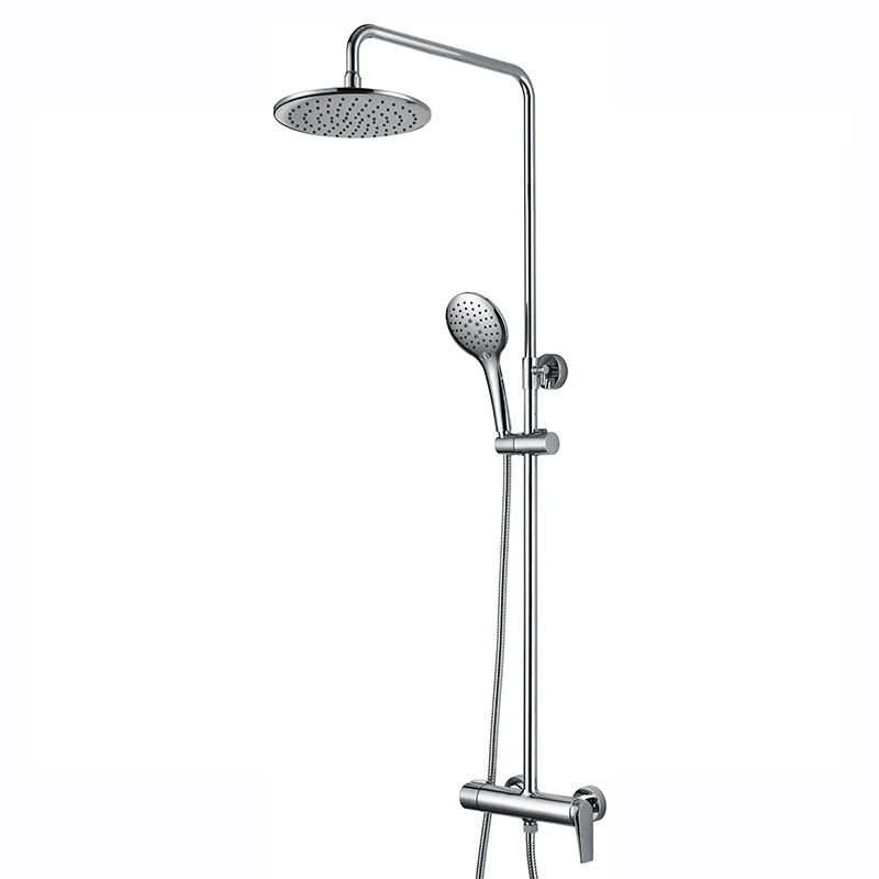 On sales chrome single handle wall mounted shower