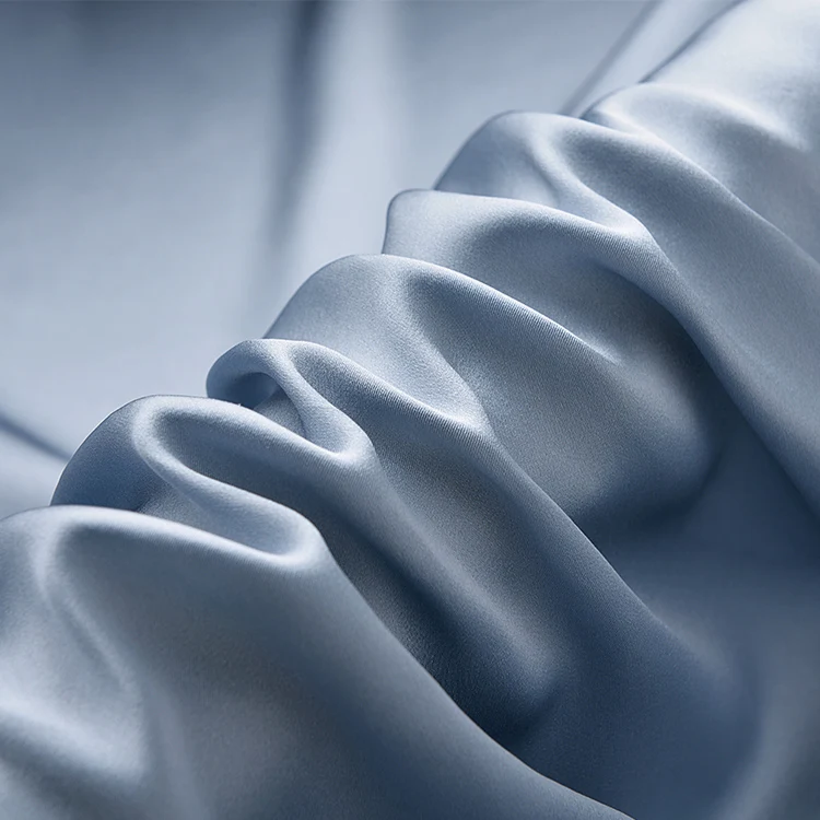 19MM Chinese Silk Fabric Manufacturer Silky Fabric Clothing Design Mulberry Silk Fabric for Clothing or Pillowcase