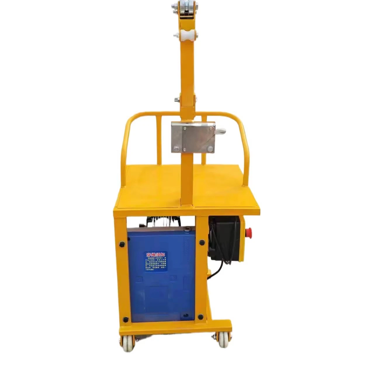 Single Electric lifting cradle hanging chair Facade construction elevated platform