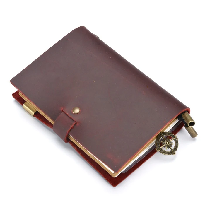 High Quality Custom Genuine Crazy Custom Leather Journal Notebook
