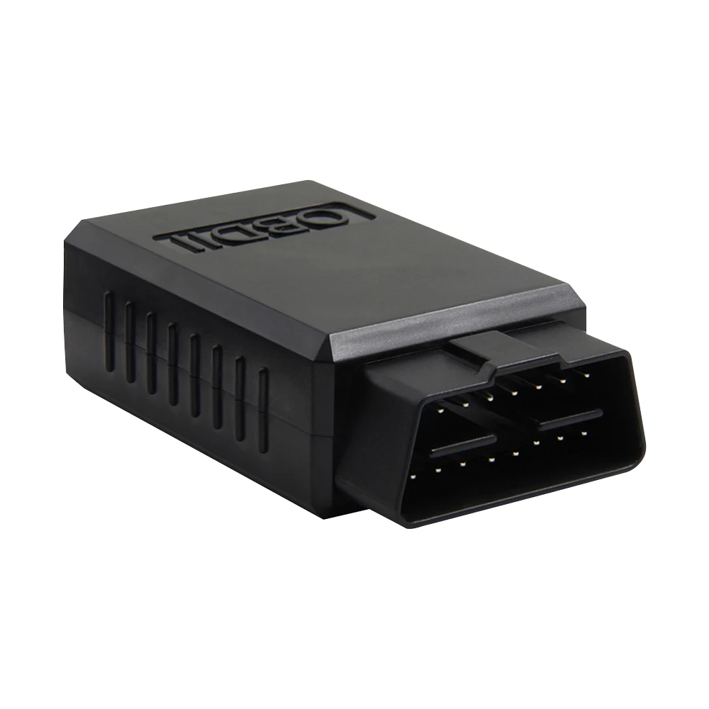 Good Quality OBD2 Interface ELM327 Wireless WIFI V1.5/V2.1 Auto Car Code Scanner Tool Full Black Wifi Diagnostic