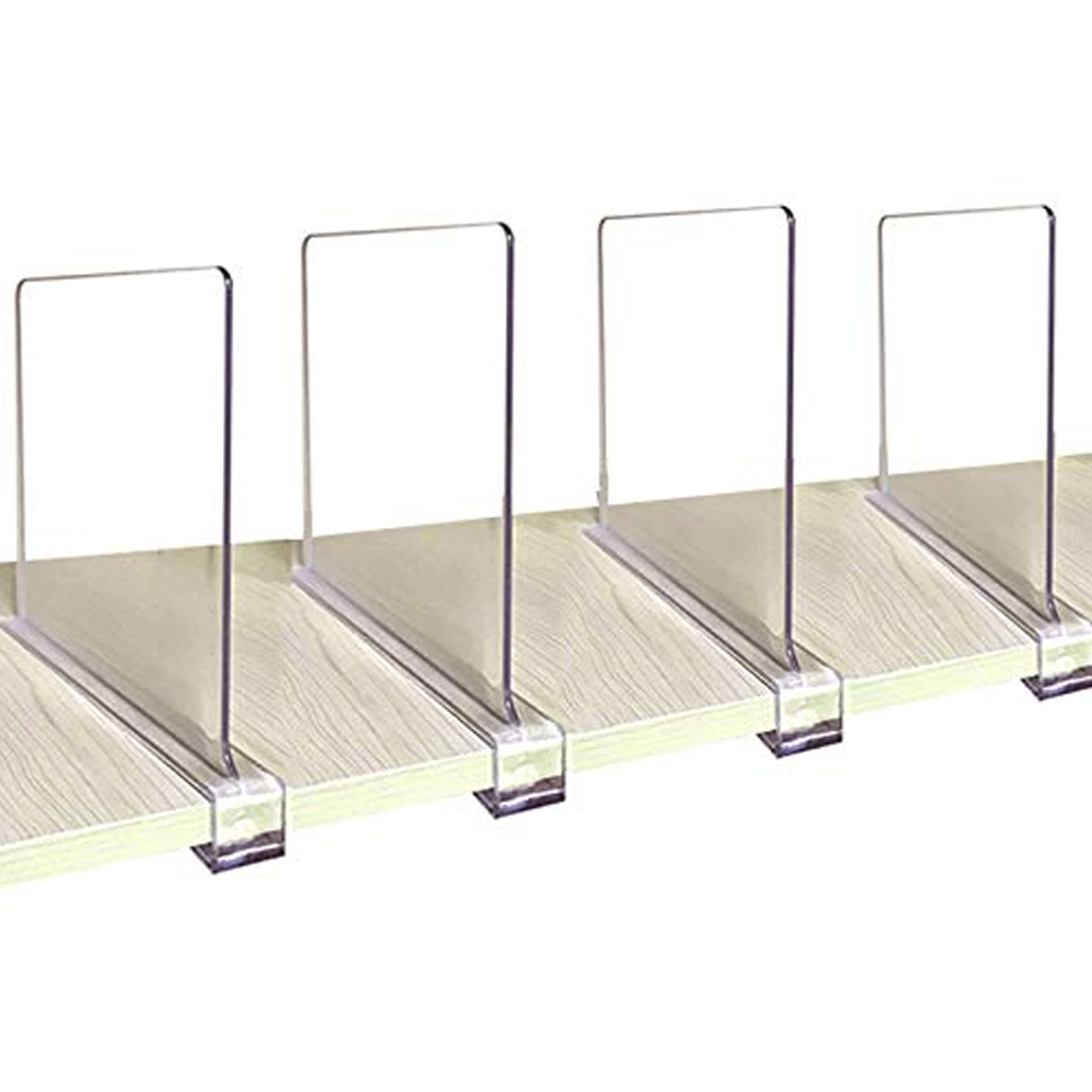 Plastic Closet Separator  Shelf Divider
