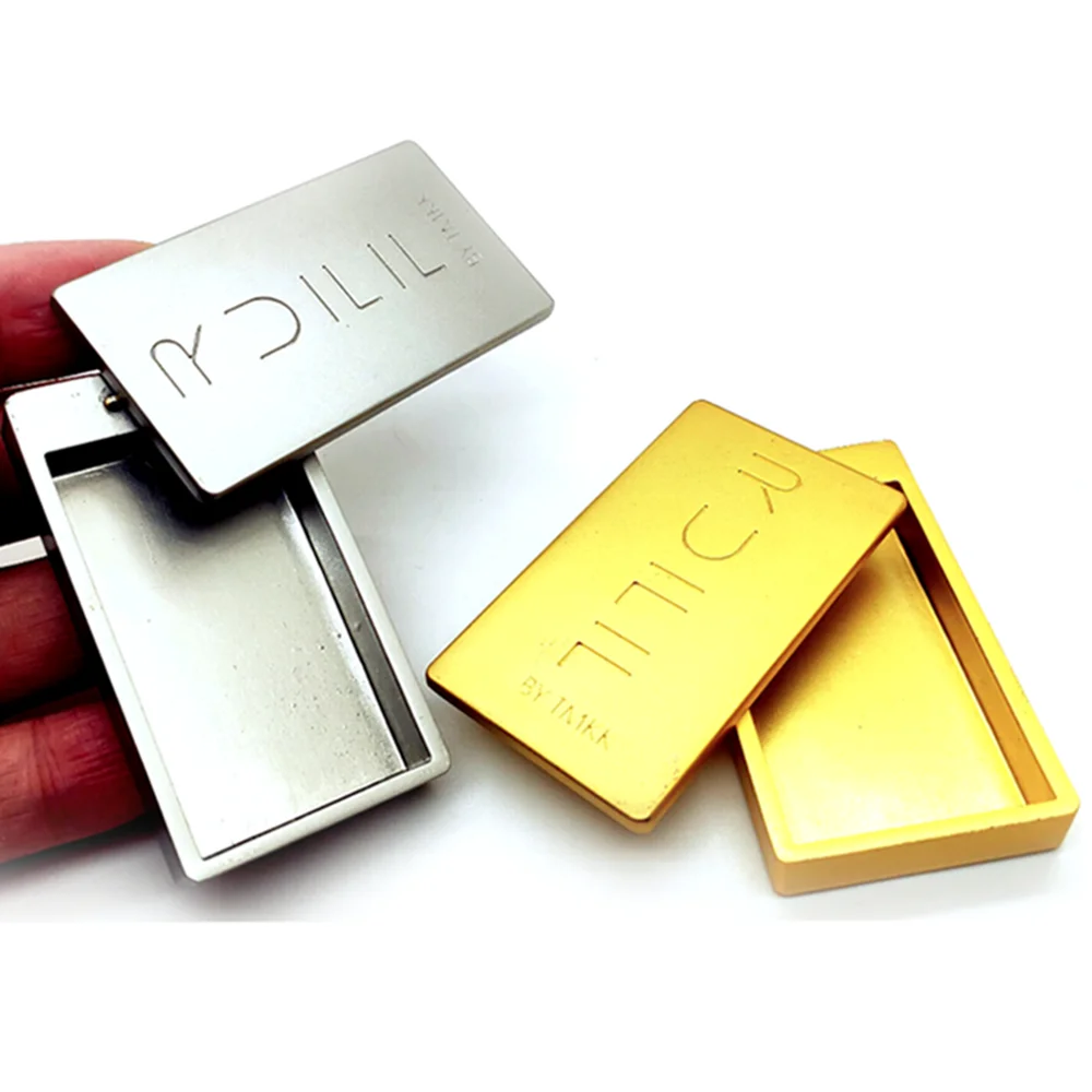 Magnetic Refill Solid Perfume Gold Compact