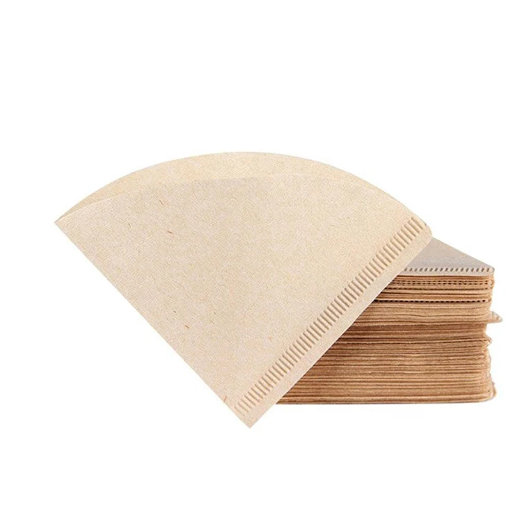 China salable natural wood pulp coffee paper filter