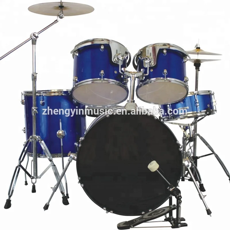 Дешевые цены на заказ Ударные музыкальные инструменты 5 штук джазовый барабан набор для продажи