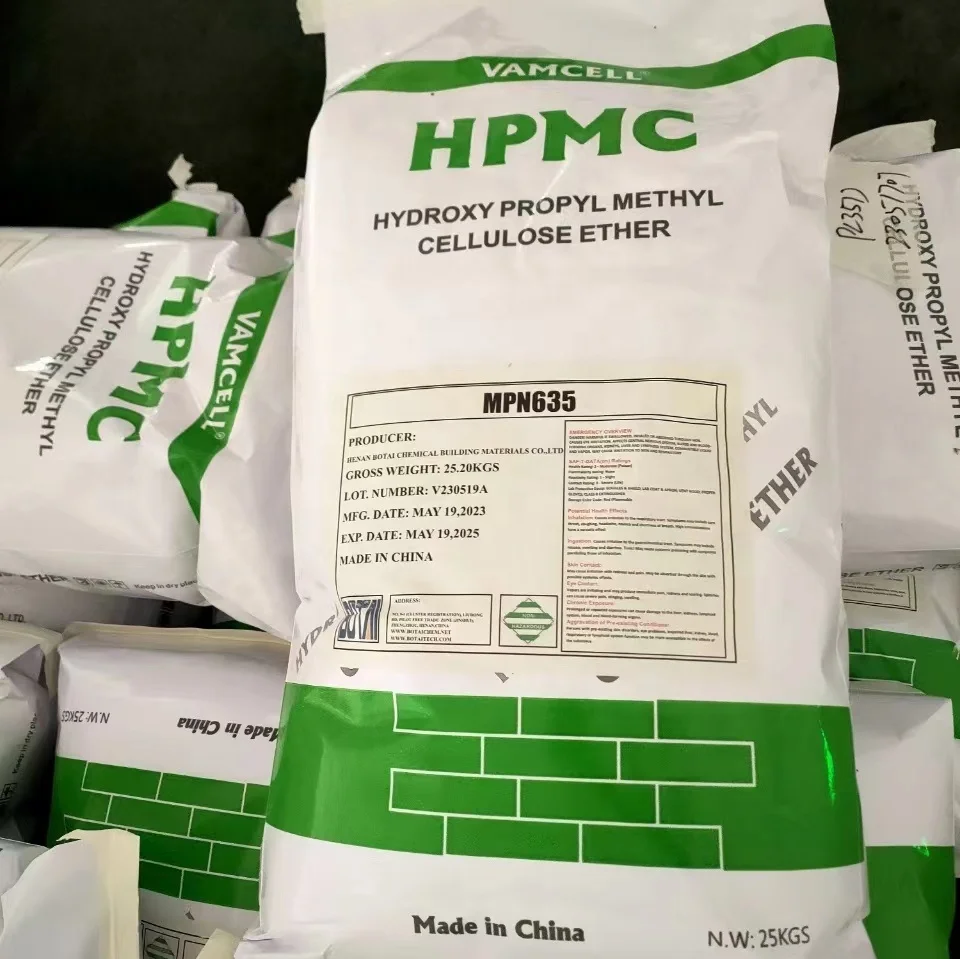 VAMCELL гидроксипропилметилцеллюлоза Botai Hpmc плитка клей целлюлозный эфир цена бетона загуститель Строительная добавка