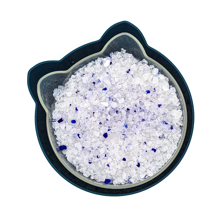Low Dust Eco-Friendly Crystal Cat Litter Anti Mold Deodorizing silicon Cat Litter Sand