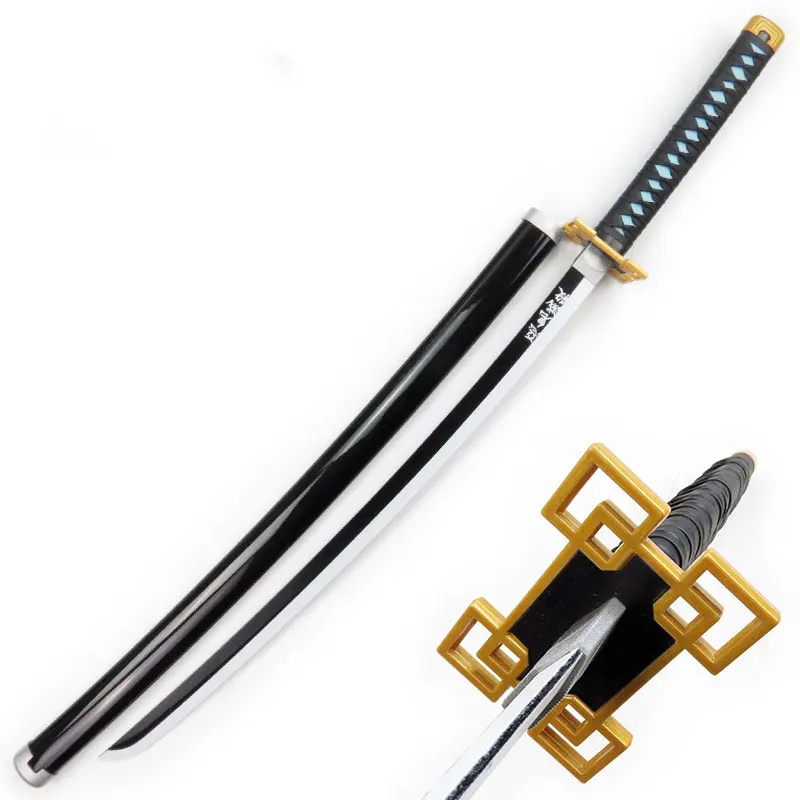 Katana Sword Hot Sale Wooden Katana Demon Slayer Cosplay With Sword Holder Ornaments Demon Slayer Katana Swords