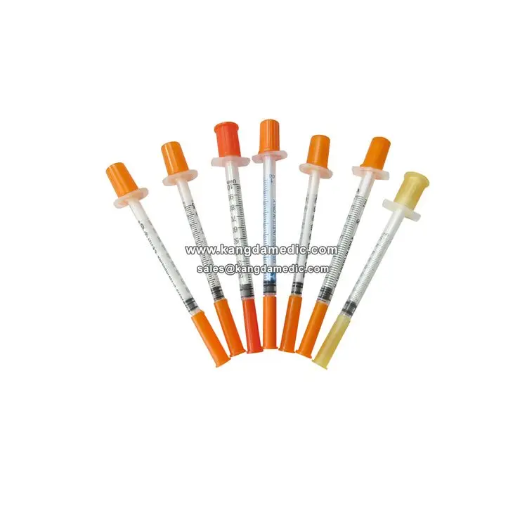 
Factory direct sales high quality insulin syringe 1cc U-100 29G 