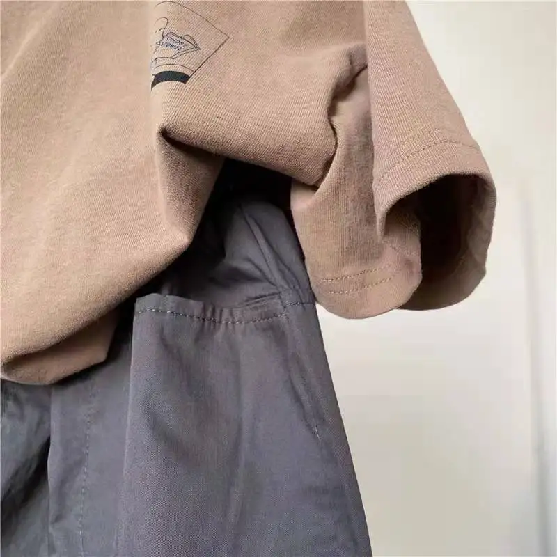 Soft cotton casual kids tops summer cartoon toddler kids t shirts