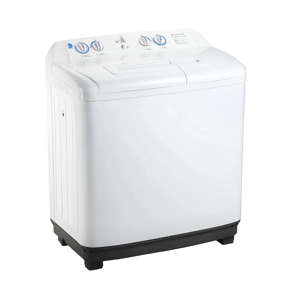 9.8KG semi automatic twin tub clothes washing machine with  high quality good price  removable cover with washer and dryer