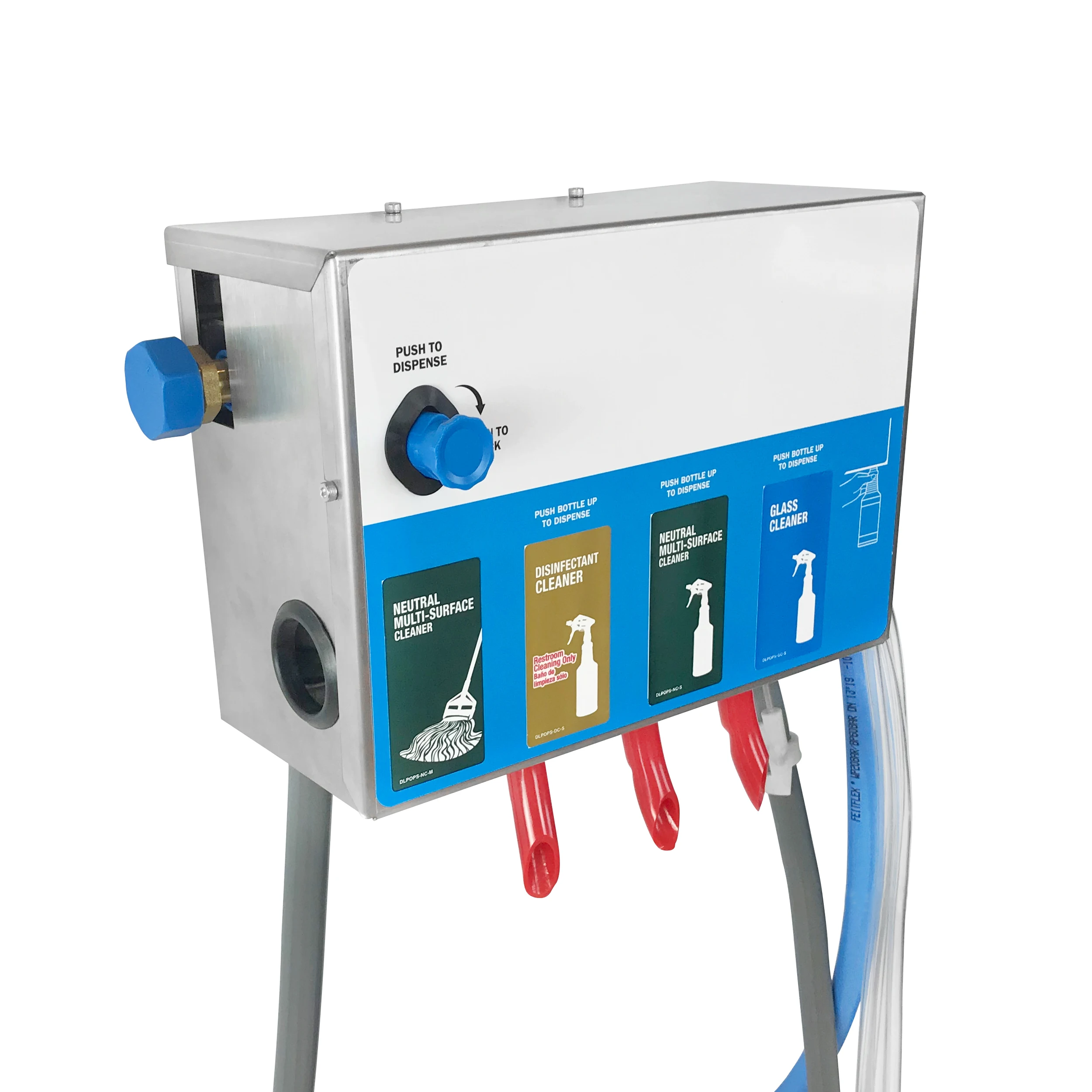 
4-products Spray Bottle, Mop Bucket, Chemical Proportioner, for supermarket restaurant hospital, 8134 