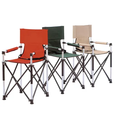 Modern High Quality Adjustable Makeup Chair Journey Director Chair Aluminum Beach Chair