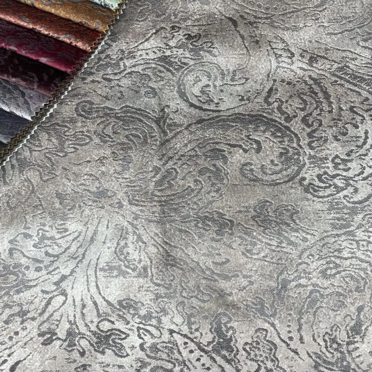 Sofa Fabrics in Stock Linen Sofa Fabric Home High Quality Polyester Textile Woven 100% Polyester