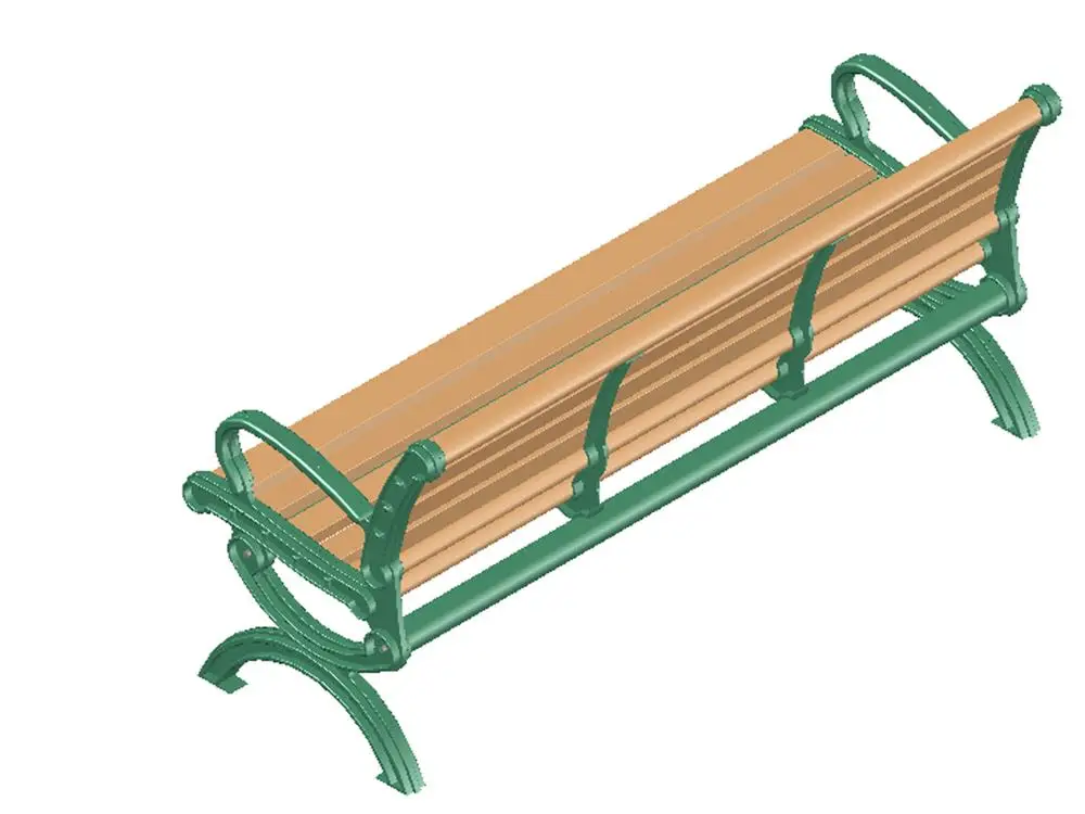 Factory Cheap Price Modern Outdoor Park Long Wooden Bench chairs