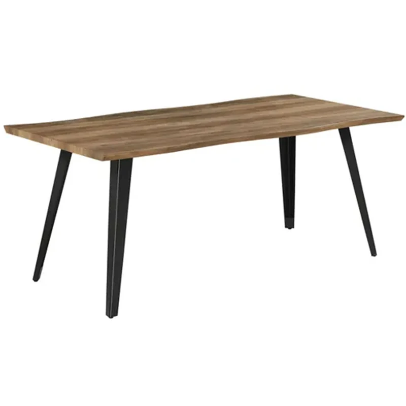Big High Quality Solid Oem Wood Rectangle Luxury Modern Dinning Table