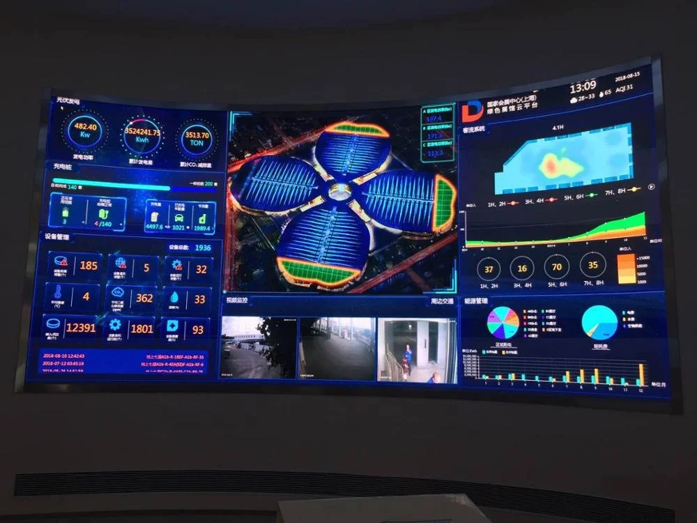 TOPLED High Resolution Indoor Smart LED Wall p1.875  LED Screen 3D effect advertising