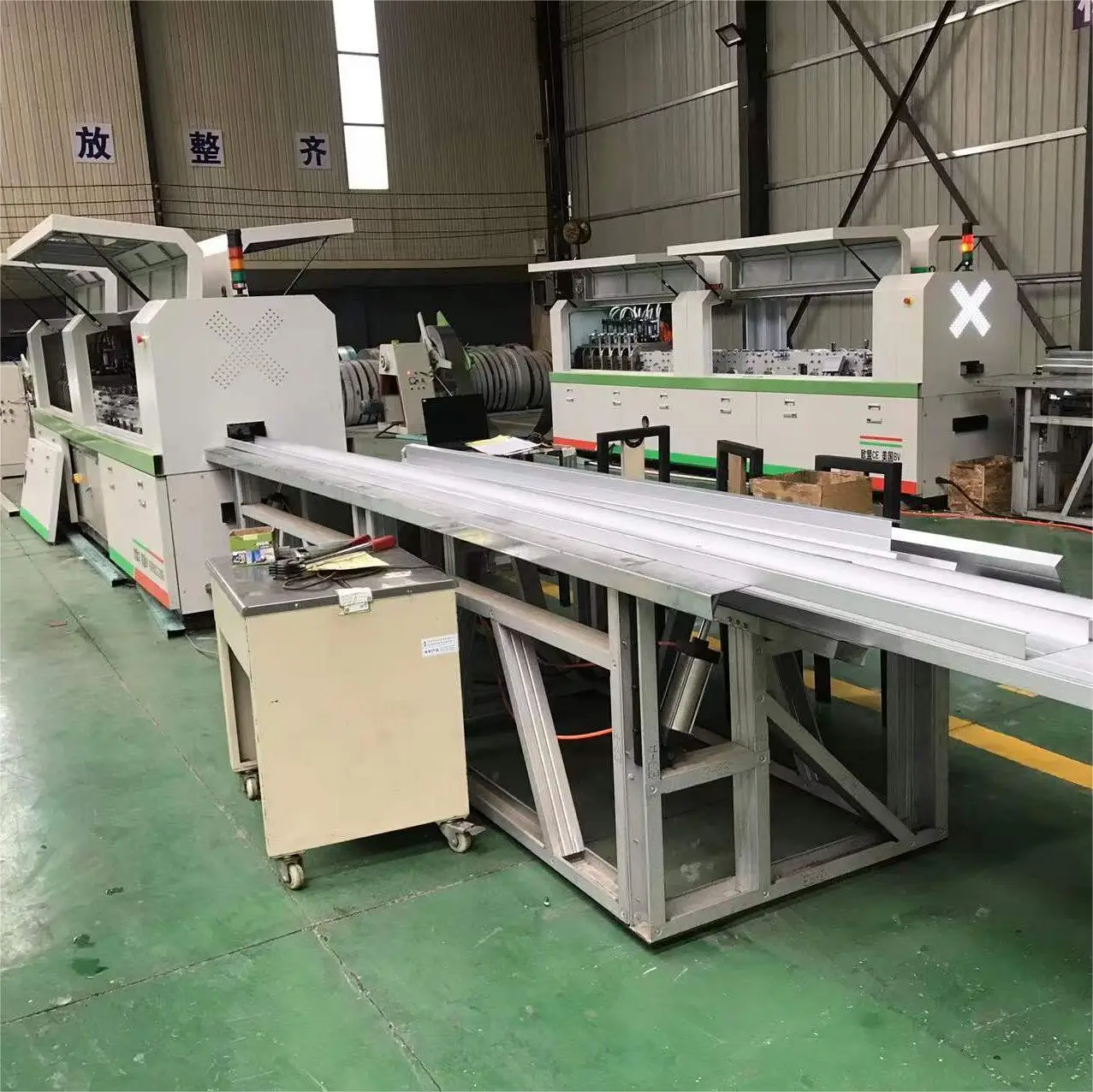 Construction Machinery Metal Villa Building Material Wall Angel Prefabricated Steel House Channel Profile Roll Forming Machine