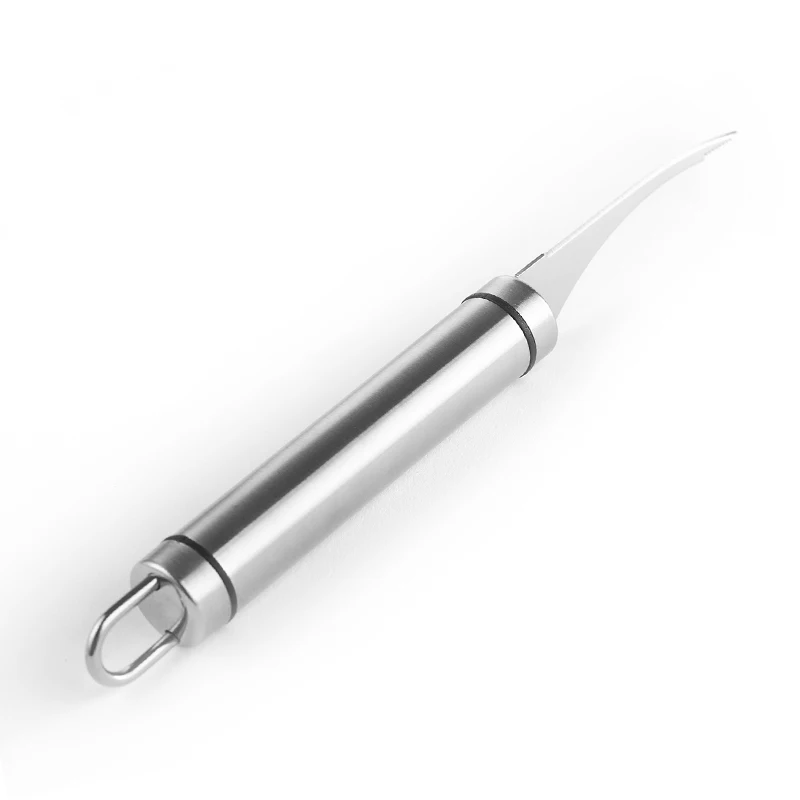 
High Quality Shrimp deveiners & peelers, stainless steel shrimp peeler skinning knife Peel, Seafood tool shell prawn curved peel 