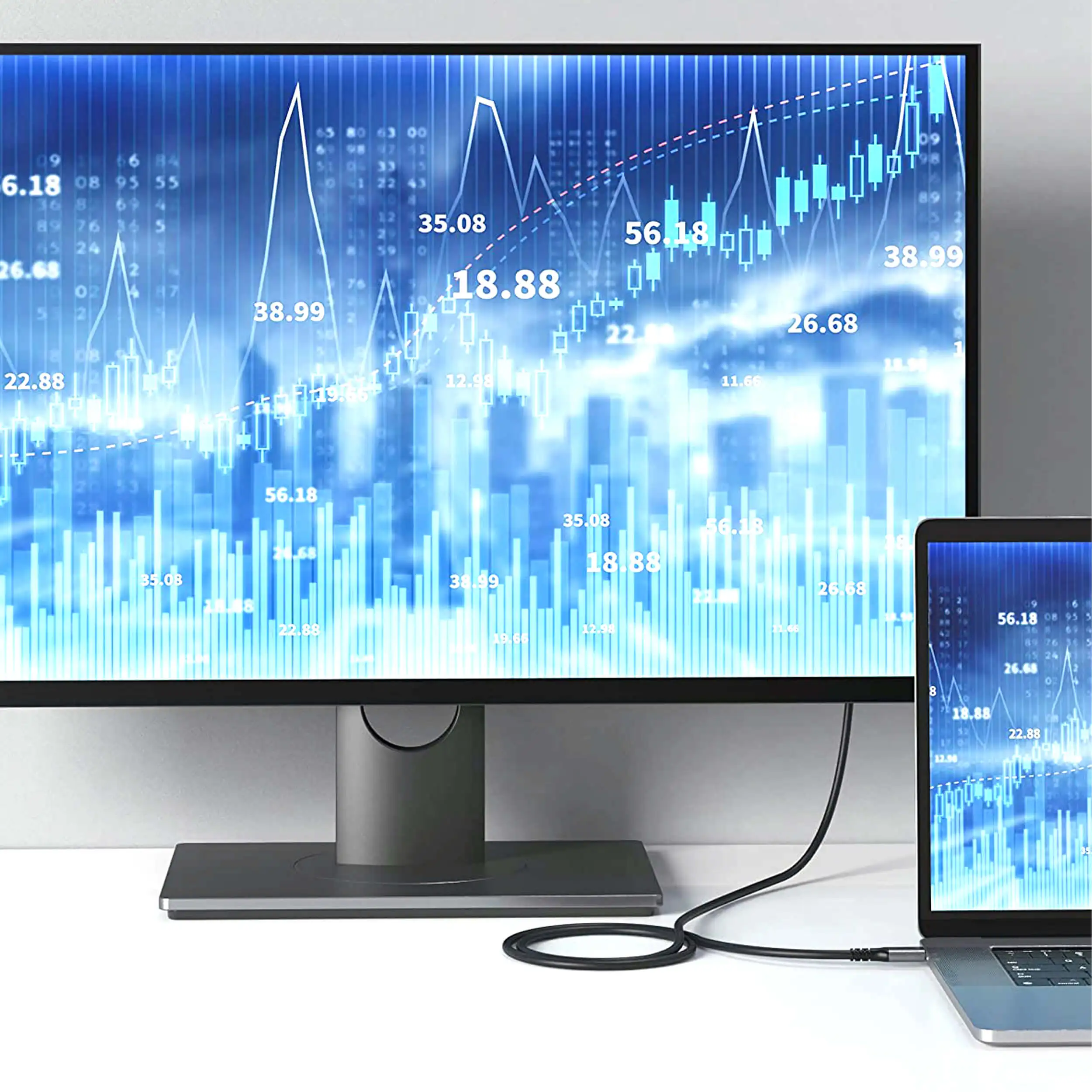 USB4 кабель с разъемом USB Type-C Gen3 кабель USB4 коаксиальный 5A 100 Вт Быстрая зарядка PD кабель Поддержка 8K 60hz для Macbook