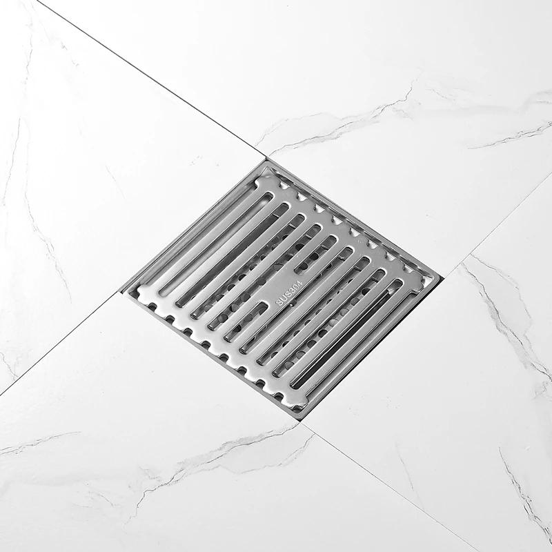 bathroom floor drain Large displacement stainless steel floor drain floor trap drain