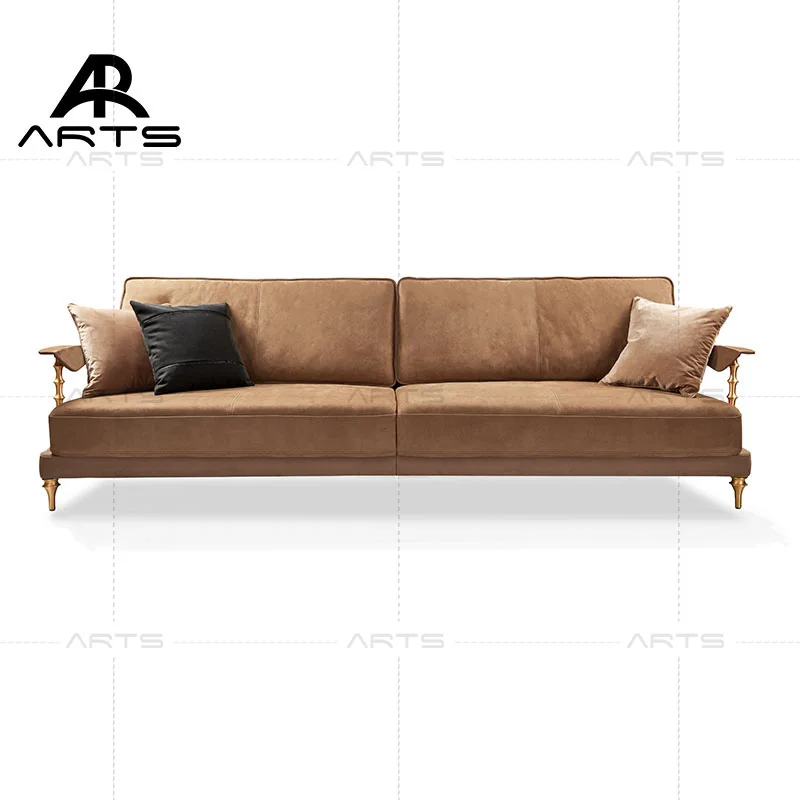 High quality premium luxury sofa set fabric living room furniture customize hotel furniture for home use