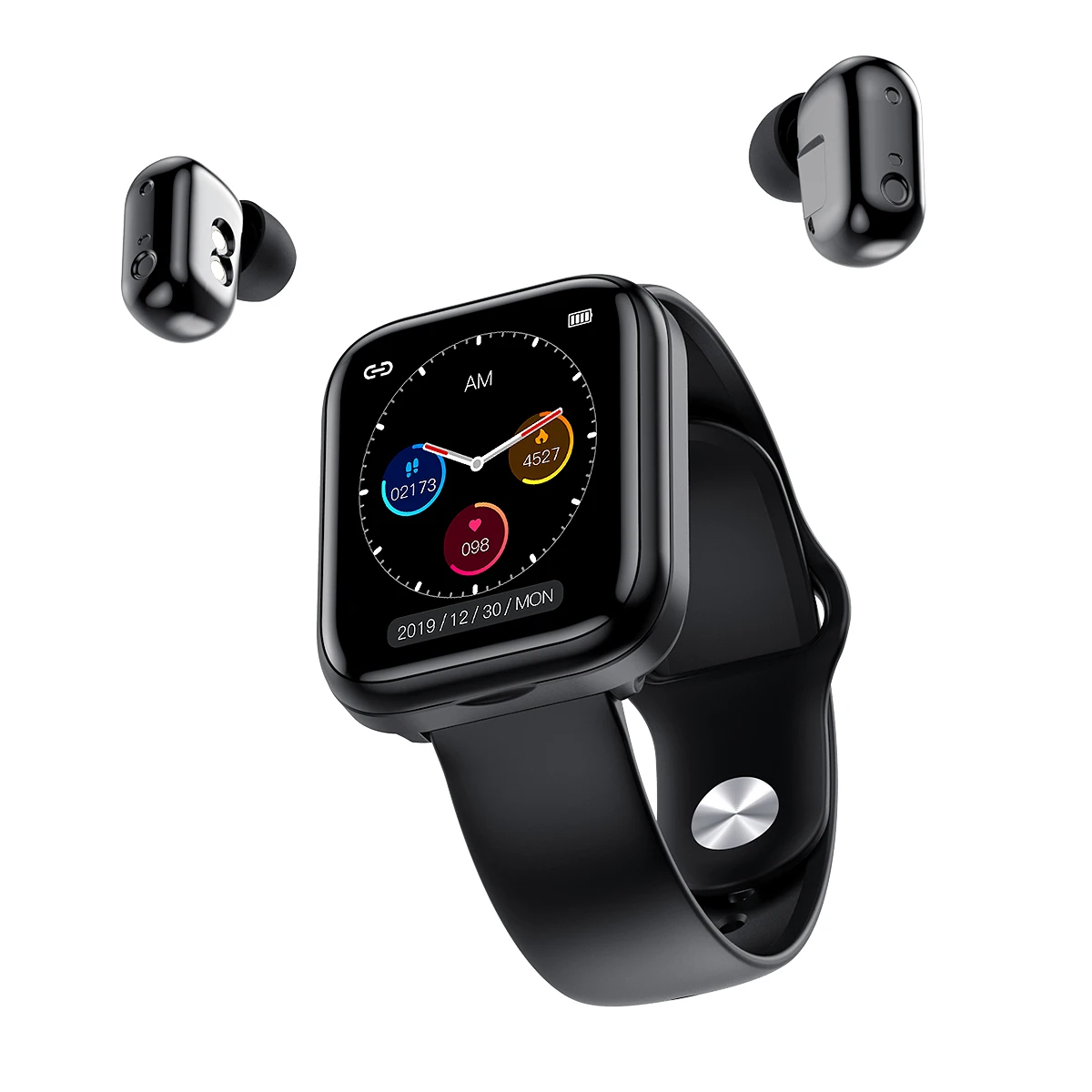 
Wristband Watch X5 Sport Tracker Smart Bracelet Handsfree Smart Watch Earbuds 