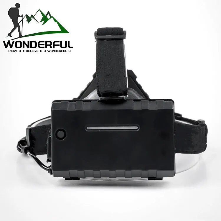 Aluminum Alloy Retractable Glare Usb Charging Waterproof Outdoor Night Fishing Headlamp