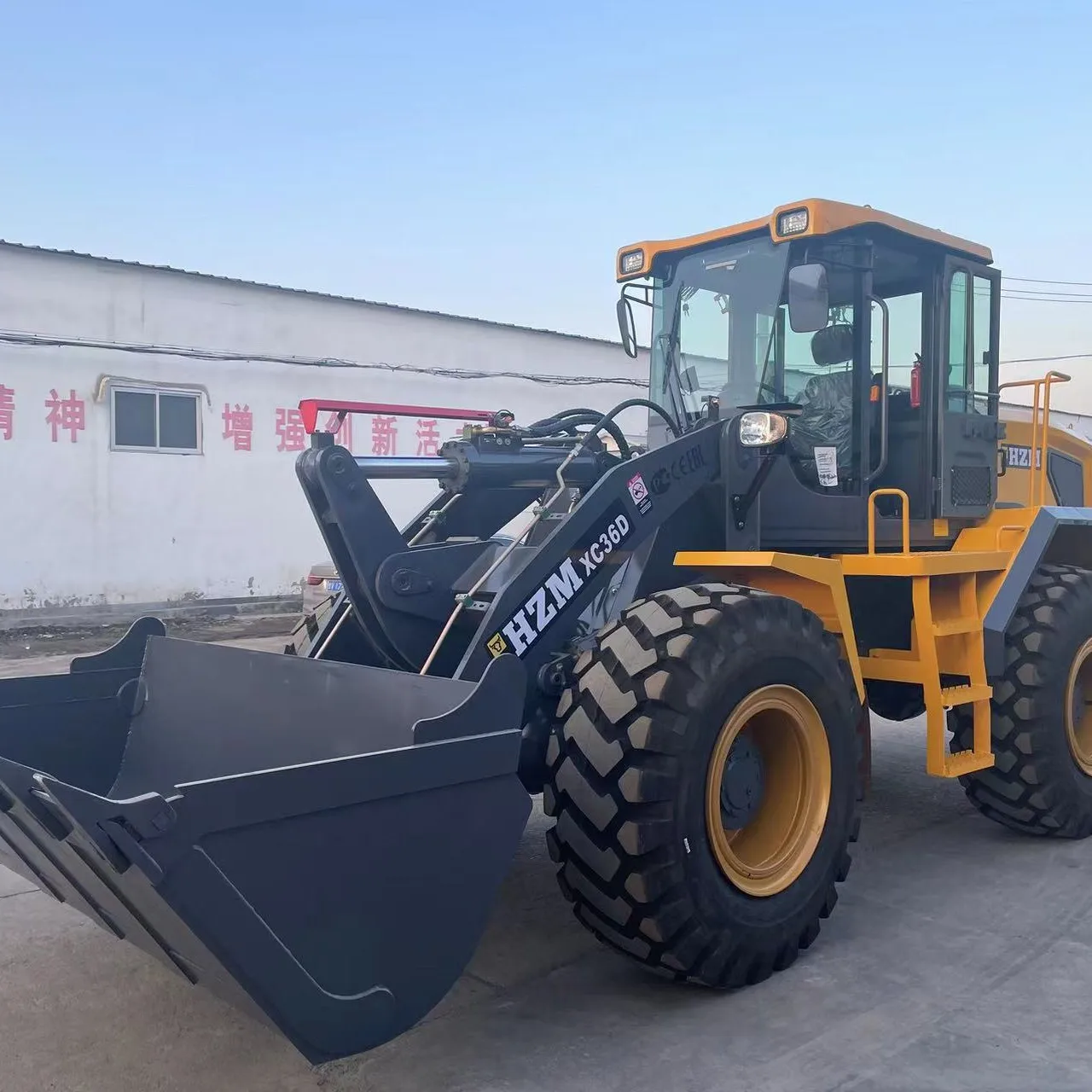 Construction Engineering China factory 3600KG Mini Wheel Loader mini small front end loader