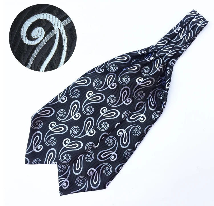 Cravates et Accessoires School Uniforms Custom Silk Ascot Cravat