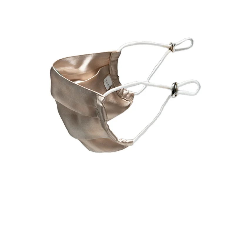 Factory 3D Eye Scrunchie Disposable Customer Custom Like Satin Dust Print Logo Silk Face Mask