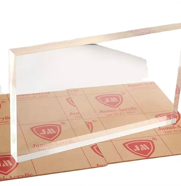 Jumei Super Quality 4x8ft Acrylic Pmma Plastic Sheets Transparent Clear Cast Acrylic Sheet Manufacturer