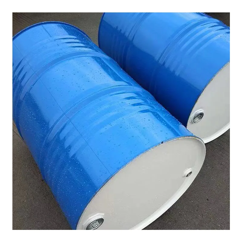 UN Approved Chemical Blue metal Drum Open Top with Galvanized Clamps and Screwed Lid