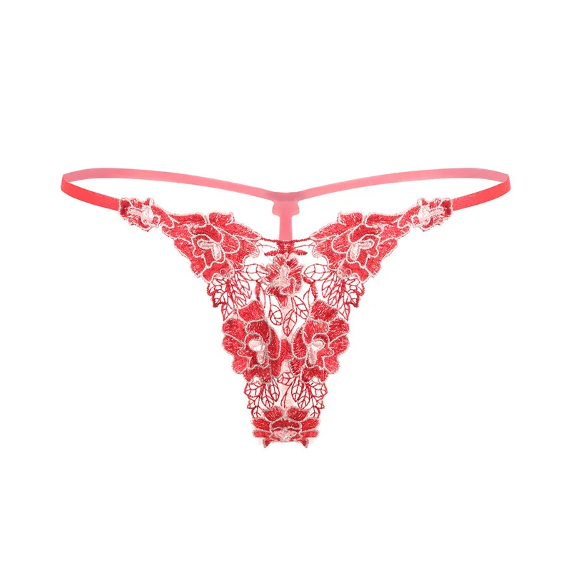 Wholesale  Panty Love Sexy Lace Lady Model Open Crotch Micro Thong